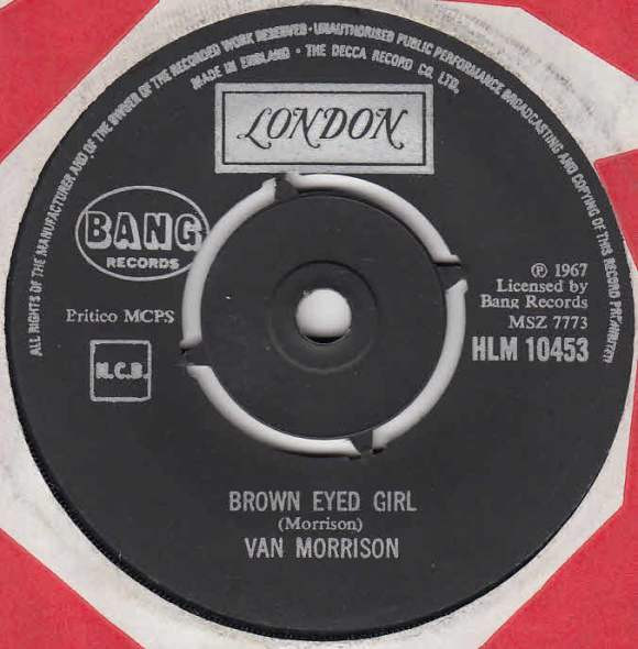 Van Morrison - Brown Eyed Girl / Goodbye Baby (Baby Goodbye) (7", RE)