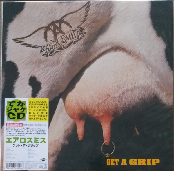 Aerosmith - Get A Grip (CD, Album, RE, S/Edition, 12")