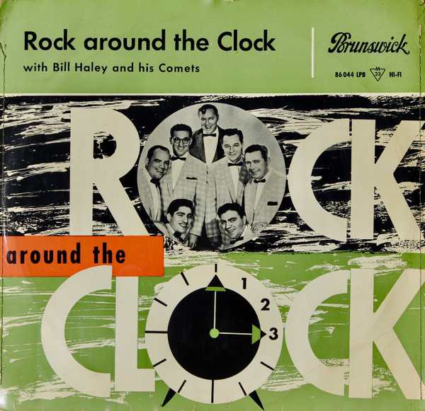 Bill Haley And His Comets - Rock Around The Clock (10", Album, Mono, Top)