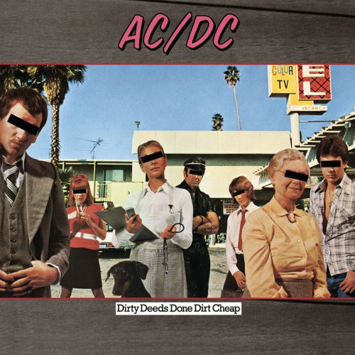 AC/DC - Dirty Deeds Done Dirt Cheap (LP, Album, RE, RM, 180)
