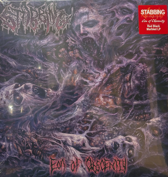 Stabbing - Eon Of Obscenity (LP, Album, Ltd, Red)
