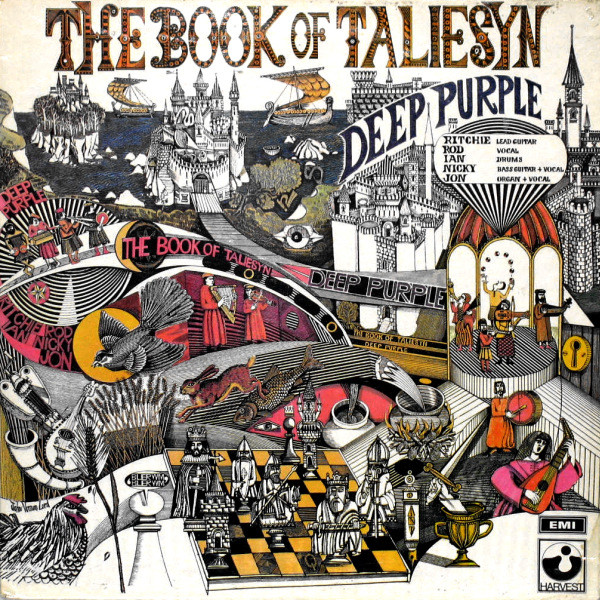 Deep Purple - The Book Of Taliesyn (LP, Album, RP)