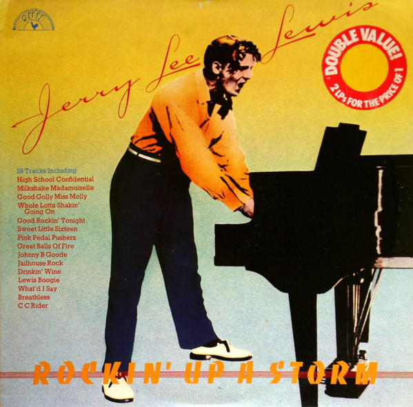 Jerry Lee Lewis - Rockin' Up A Storm (2xLP, Comp)