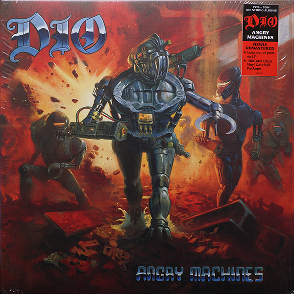 Dio (2) - Angry Machines (LP, Album, RE, RM, Gat)