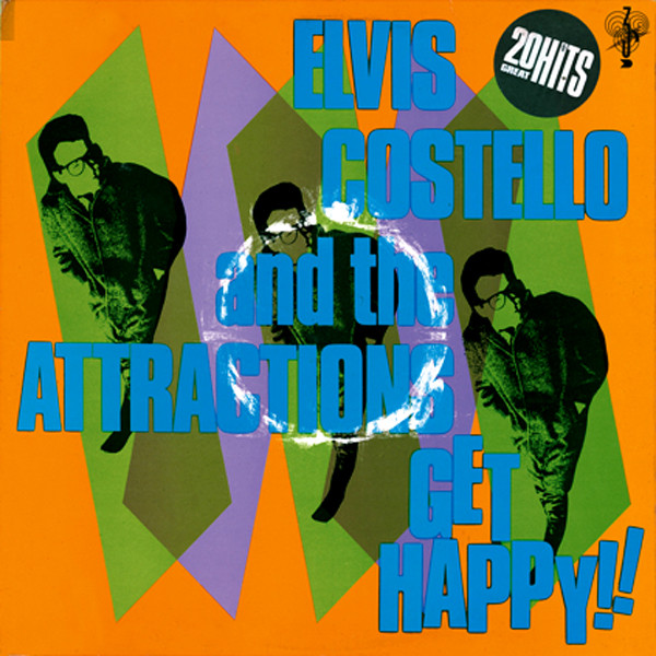 Elvis Costello & The Attractions - Get Happy!! (LP, Album)