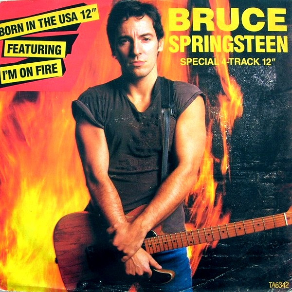 Bruce Springsteen - I'm On Fire / Born In The USA (12", Single, Sun)