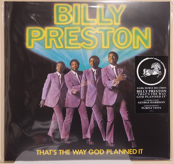 Billy Preston - That's The Way God Planned It (LP, Album, Ltd, RE, Pur)