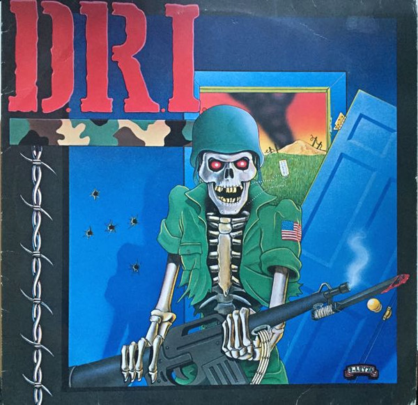 D.R.I.* - Dirty Rotten LP / Violent Pacification (LP, Album, RE)