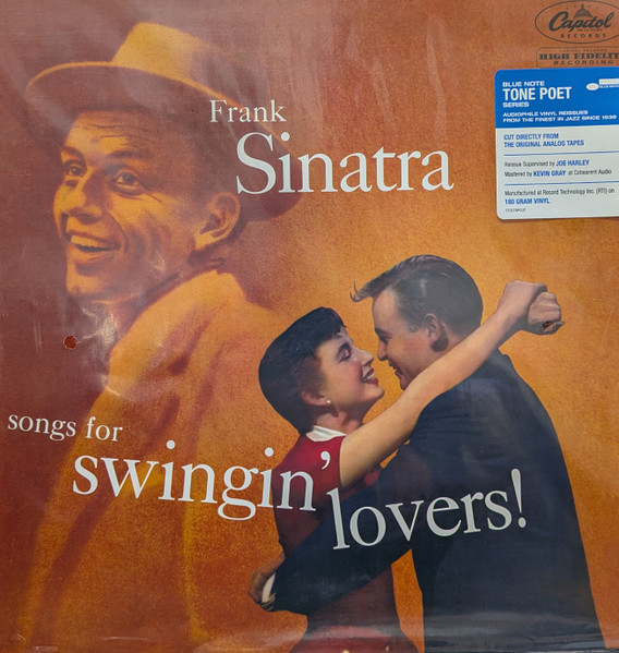 Frank Sinatra - Songs For Swingin' Lovers (LP, Album, Mono, RM)