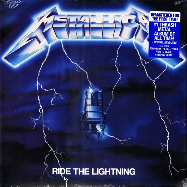 Metallica - Ride The Lightning (LP, Album, RE, RM, RP)
