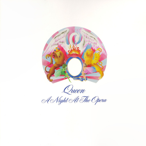 Queen - A Night At The Opera (LP, Album, RE, RM, Hal)