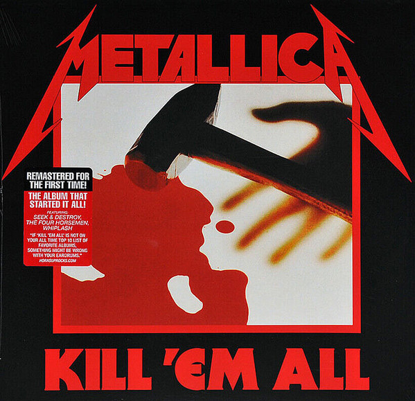 Metallica - Kill 'Em All (LP, Album, RE, RM)