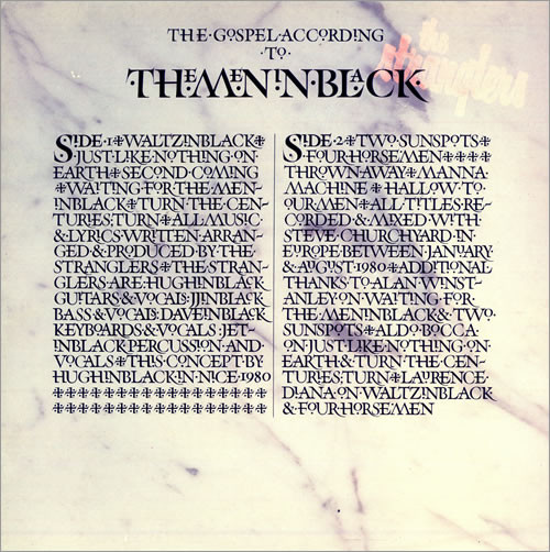 The Stranglers - The Gospel According To The Meninblack (LP, Album, Gat)