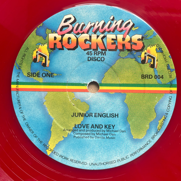 Junior English - Love And Key (12", Red)