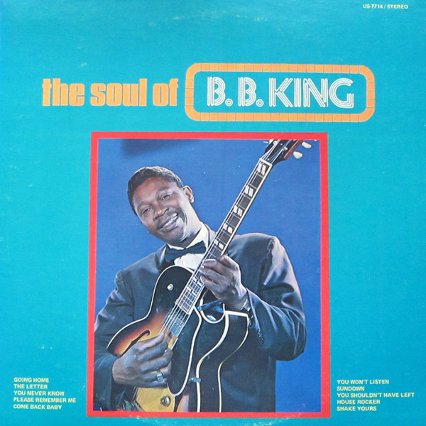B.B. King - The Soul Of (LP, RE)
