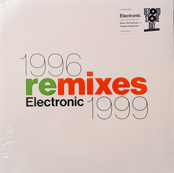 Electronic - 1996 Remixes 1999 (12", EP, RSD, Comp, Ltd)