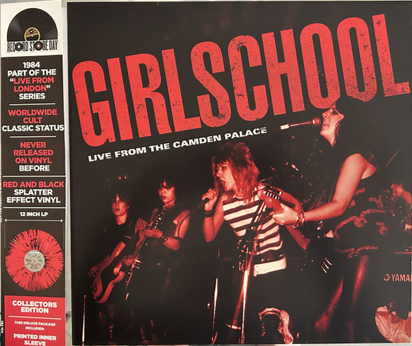 Girlschool - Live From The Camden Palace (LP, Album, RSD, Red)
