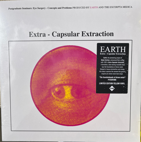 Earth (2) - Extra-Capsular Extraction (12", EP, RSD, Ltd, Yel)