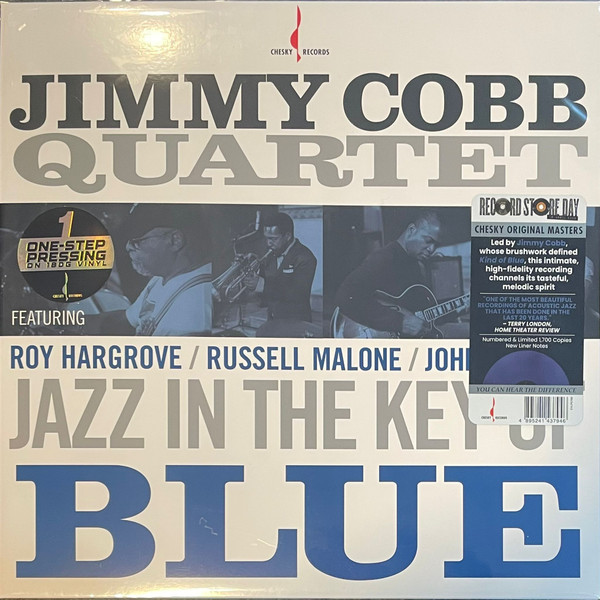 Jimmy Cobb Quartet - Jazz In The Key Of Blue (LP, Album, RSD, Ltd, Num, RE, S/Edition, 180)