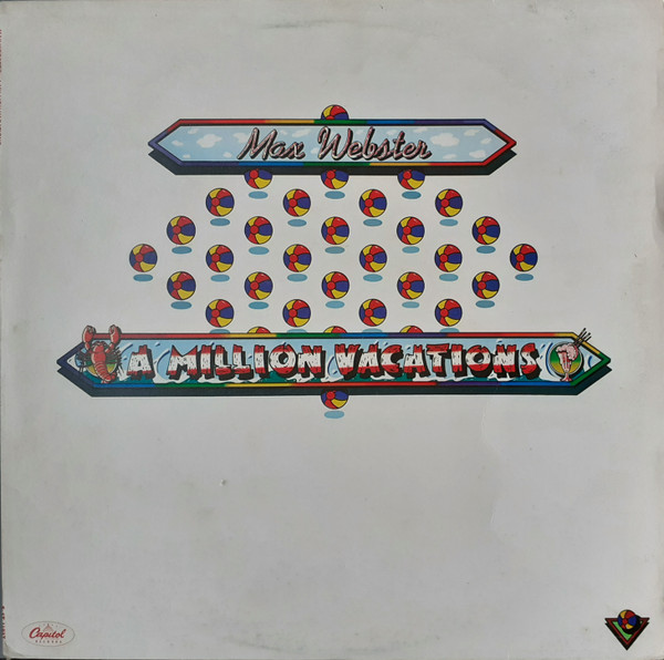 Max Webster - A Million Vacations (LP, Album)