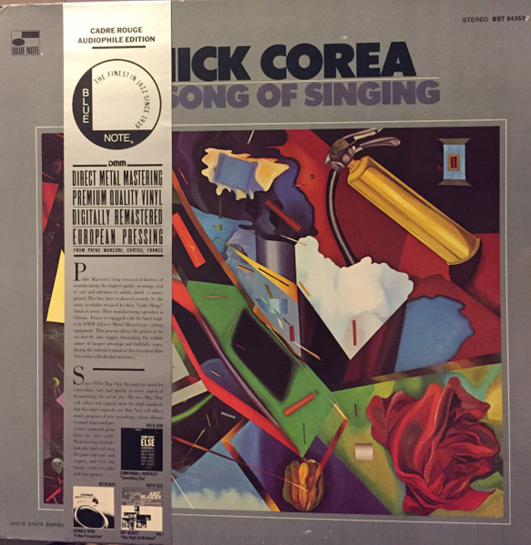 Chick Corea - The Song Of Singing (LP, Album, RM, RP, Aud)