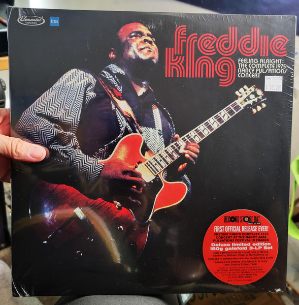 Freddie King - Feeling Alright: The Complete 1975 Nancy Pulsations Concert (3xLP, Album, RSD, Dlx, Ltd, Num, 180)