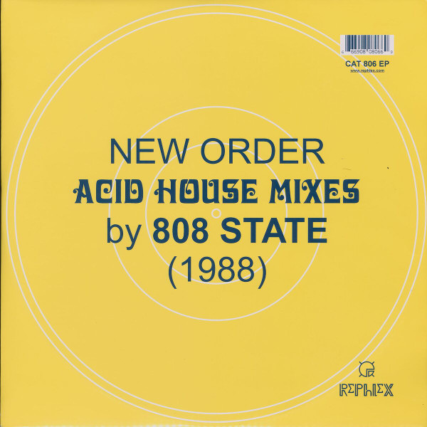New Order Acid House Mixes By 808 State - New Order Acid House Mixes By 808 State (1988) (12", EP)