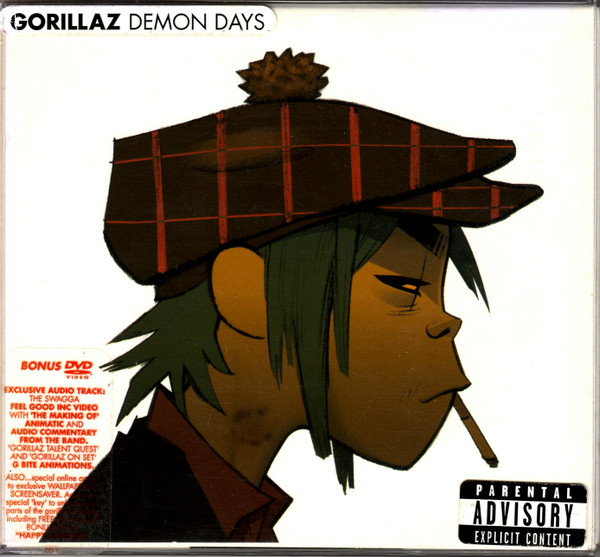 Gorillaz - Demon Days (CD, Album + DVD-V, PAL + Ltd)