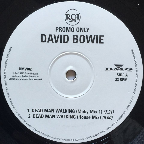 David Bowie - Dead Man Walking (12", Promo)