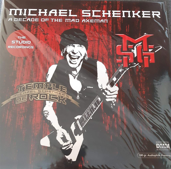Michael Schenker - A Decade Of The Mad Axeman (The Studio Recordings) (2xLP, Comp)