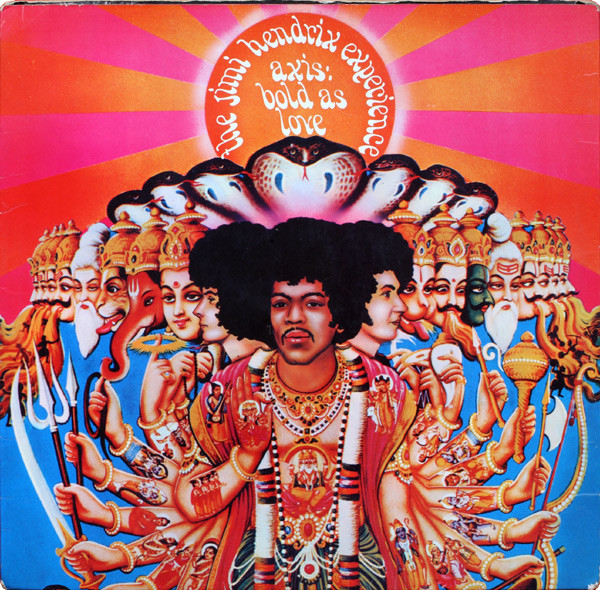 The Jimi Hendrix Experience - Axis: Bold As Love (LP, Album, Mono)