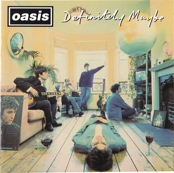 Oasis (2) - Definitely Maybe (CD, Album, Dam)