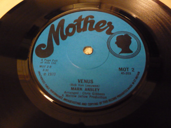 Mark Ansley - 909 (7", Single, Mono)