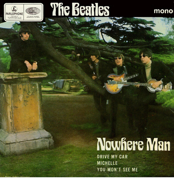 The Beatles - Nowhere Man (7", EP, Mono, RE)
