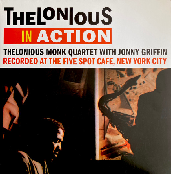 Thelonious Monk Quartet* With Johnny Griffin - Thelonious In Action (LP, Album, RE, 180)