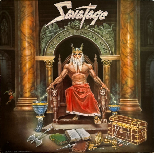 Savatage - Hall Of The Mountain King (LP, Album)