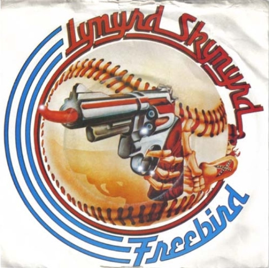 Lynyrd Skynyrd - Free Bird (7", Single, RE, Blu)