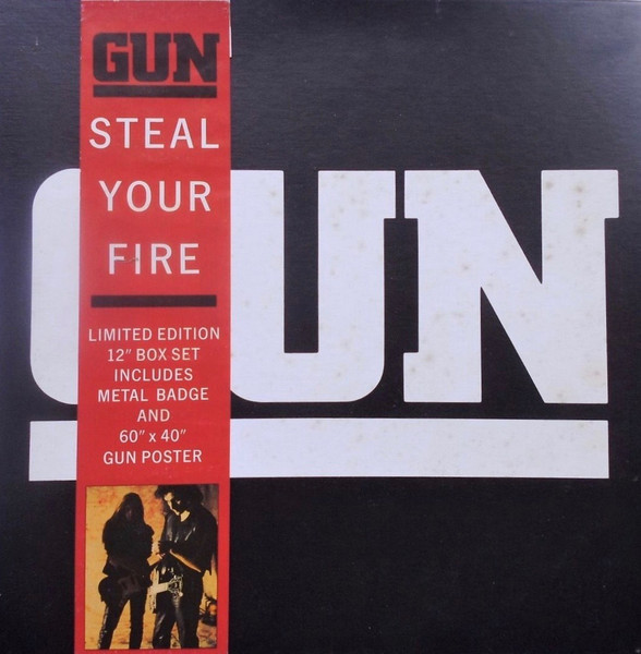 Gun (2) - Steal Your Fire (12", Single, Ltd, Num + Box)