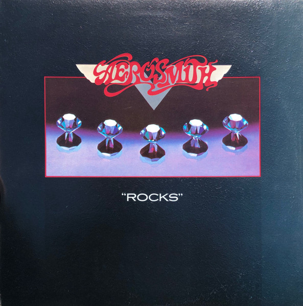 Aerosmith - "Rocks" (LP, Album, Pit)