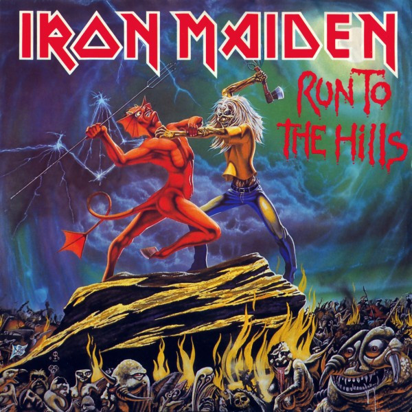 Iron Maiden - Run To The Hills (7", Single)