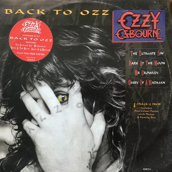 Ozzy Osbourne - Back To Ozz (12", EP)