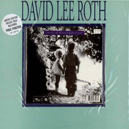 David Lee Roth - Damn Good / Stand Up (7", Ltd, Wit)