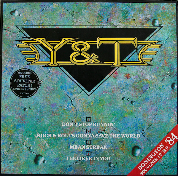 Y & T - Donington '84 Souvenir 12" E.P. (12", EP, Comp, Ltd, Fre)