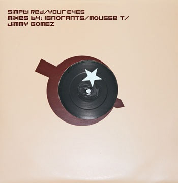 Simply Red - Your Eyes (12", Promo)