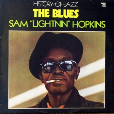 Sam "Lightnin" Hopkins* - The Blues (LP, Album, RE)