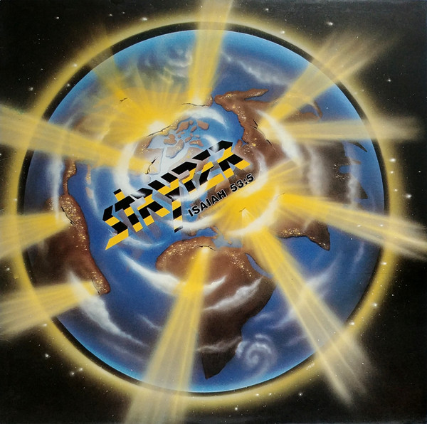 Stryper - The Yellow And Black Attack (LP, Album)