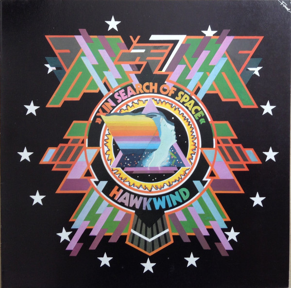 Hawkwind - X In Search Of Space (LP, Album, RE)