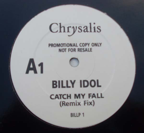 Billy Idol - Catch My Fall (Remix Fix) (12", Promo)
