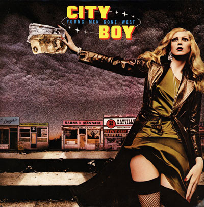City Boy - Young Men Gone West (LP, Album)
