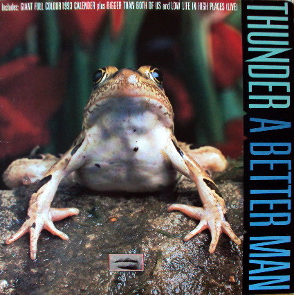 Thunder (3) - A Better Man (12", Single)